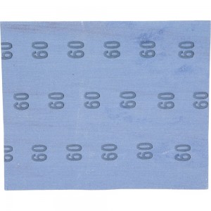 Бумага наждачная на тканевой основе 230х280 мм, Р60, 10 шт TOOLAS 00002912