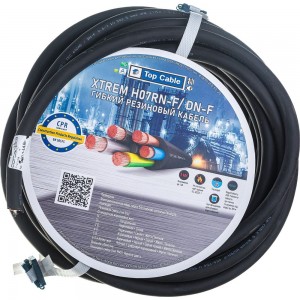 Силовой гибкий кабель Top cable XTREM H07RN-F 5Х2,5 0,6 1kV 20 метров 3005002MR20RU