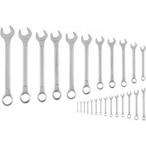 Набор комбинированных ключей Top Tools 6-32 мм, 25 шт. 35D370
