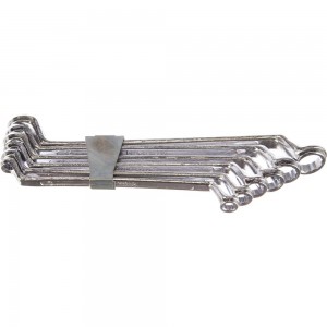 Набор накидных изогнутых ключей Top Tools 6-17 мм, 6 шт. 35D455