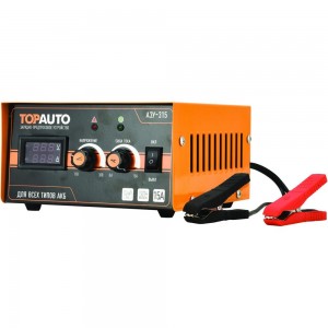 Автоматическое предпусковое зарядное устройство TopAuto АЗУ-315 15А, для 12/24В-АКБ до 190 А*ч 29359