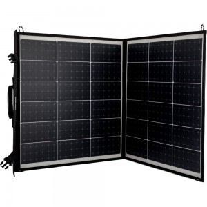 Складная влагозащищенная солнечная батарея TopOn 100W 18V DC, Type-C PD 60W, USB QC3.0 18W, USB 12W, на 2 секции TOP-SOLAR-100