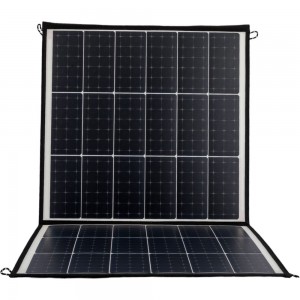 Складная влагозащищенная солнечная батарея TopOn 100W 18V DC, Type-C PD 60W, USB QC3.0 18W, USB 12W, на 2 секции TOP-SOLAR-100