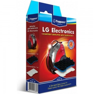Комплект фильтров для пылесосов LG VC 401..;VK79...,73… Topperr FLG 73 1130