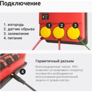 Электропастух ТОР ПРО генератор импульсов ТОР-15