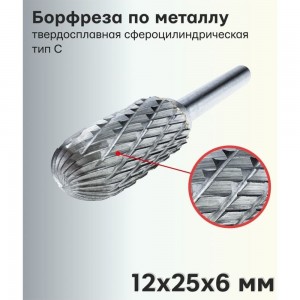 Шарошка по металлу TORGWIN T145278 