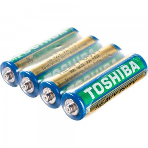 Солевой элемент питания Toshiba R6 4/shrink 3400