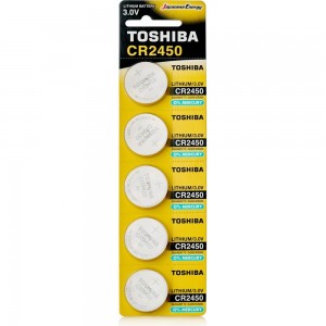 Литиевый элемент питания Toshiba CR-2450 802450