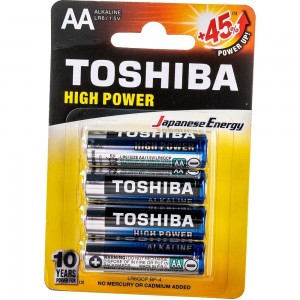 Алкалиновый элемент питания Toshiba LR6 3454