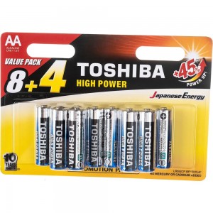 Алкалиновый элемент питания Toshiba LR6 3453