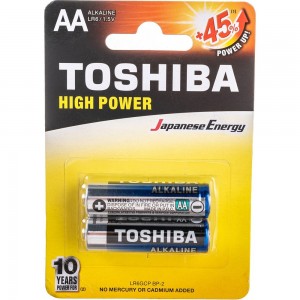 Алкалиновый элемент питания Toshiba LR6 3452