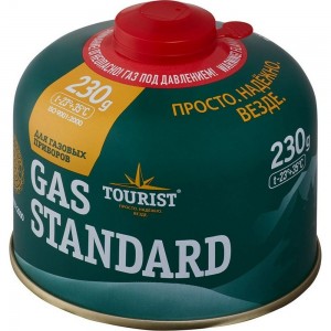 Газовый баллон TOURIST STANDARD резьбовой TBR-230