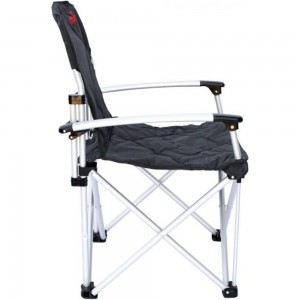 Раскладное кресло Tramp с жесткими подлокотниками, алюминий TRF-004