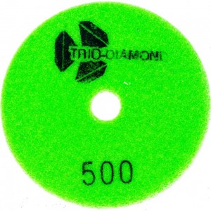 Круг алмазный гибкий шлифовальный Черепашка 100 № 500 Trio-Diamond 340500