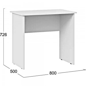 Письменный стол ТриЯ тип 14, 800 мм, белый ясень 235199