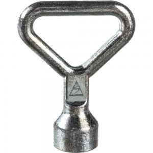 Трехгранный ключ ТРИЗАМ d= 9 мм, H=46,5 мм, металл, покрытие цинк, К01.79.1.1, 10 шт. TRZ0218