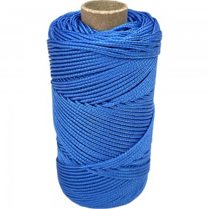 Полипропиленовый плетеный шнур truEnergy 1,5 мм, синий 100 м 12391