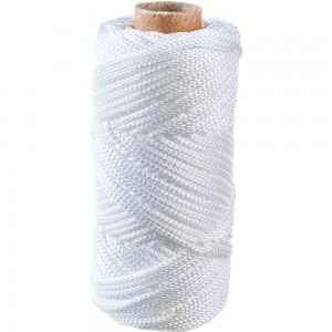 Полипропиленовый плетеный шнур truEnergy белый 50 м 12333