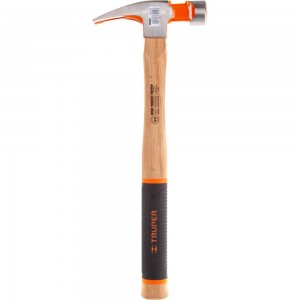Молоток-гвоздодер Truper MOR-24F 16662 деревянная ручка