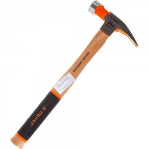 Молоток-гвоздодер Truper MOR-24F 16662 деревянная ручка