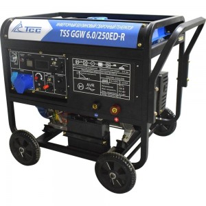 ТСС Инверторный бензиновый сварочный генератор GGW 6.0/250ED-R 022959