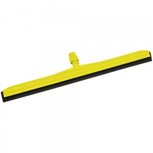 Пластиковый сгон для пола TTS желтый с черной резинкой, 45 см 00008676