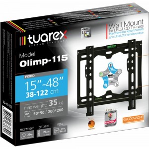 Кронштейн для LED/LCD телевизоров Tuarex OLIMP-115 black 40305