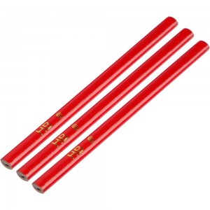 Строительные карандаши TUNDRA 180 мм, 3 шт. 5082571
