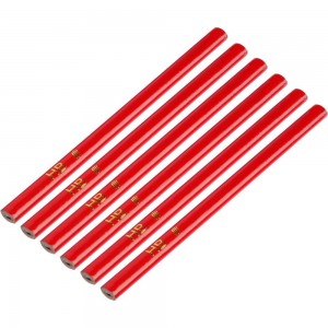 Строительные карандаши ТУНДРА 180 мм, 6 шт. 2820160