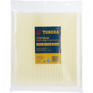 Стержни клеевые (50 шт; 7х200 мм) TUNDRA 4661024