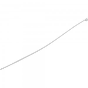 Нейлоновый хомут TUNDRA krep для стяжки, 2.5х200 мм, белый, в упаковке 100 шт. 1112932