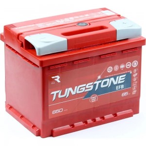 Автомобильный аккумулятор Tungstone Efb 6ст-65.0 65L(0)-L2АК-АК-0