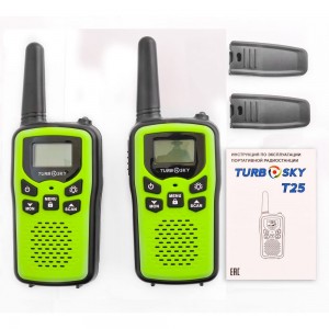 Комплект радиостанций Turbosky T25 Green