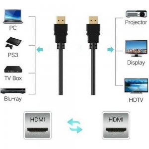 Цифровой кабель TV-COM HDMI19M to HDMI19M, V1.4+3D, 7.5m CG150S-7.5M