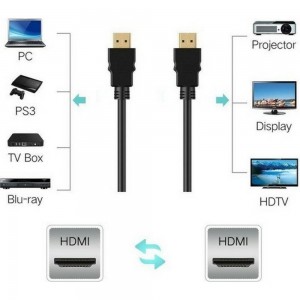 Цифровой кабель TV-COM HDMI19M to HDMI19M, V1.4+3D, 5m CG150S-5M