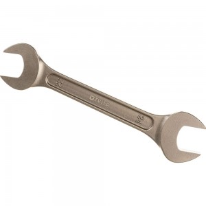 Гаечный рожковый двусторонний искробезопасный ключ TVITA мод. 146 22х24 мм AlCu TT1146-2224A