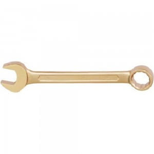 Гаечный комбинированный искробезопасный ключ TVITA мод. 135 27х27 мм AlCu TT1135-27A