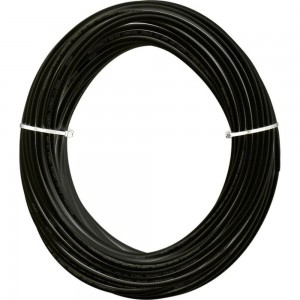 Коаксиальный кабель TWIST RG-6U, 75 Ом CCA, оплетка AL, черный, 10м TWCS-COAX-RG6-CCS-48-OUT-10