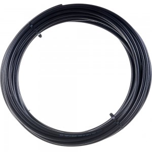 Коаксиальный кабель TWIST RG-6U, 75 Ом CCA, оплетка AL, черный, 15м TWCS-COAX-RG6-CCS-48-OUT-15