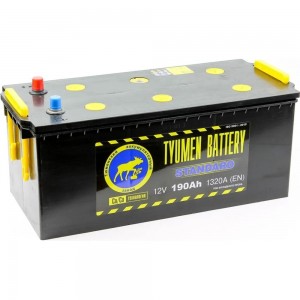 Аккумуляторная батарея TYUMEN BATTERY Тюмень standard 6ст -190 l евро.конус TNS190(3.0)