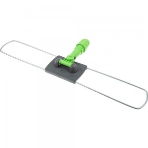 Металлический держатель-рамка для плоских мопов с карманами Uctem-Plas 60 см, зеленый NT182-G
