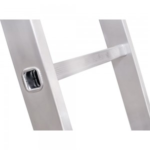 Алюминиевая 2-секционная лестница UFUK 2х10 ступеней 411210