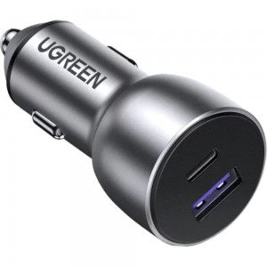 Автомобильное зарядное устройство Ugreen USB-A + USB-C 42.5Вт 60980