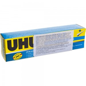 Клей для жестких пластиков UHU HART 35 г 40936