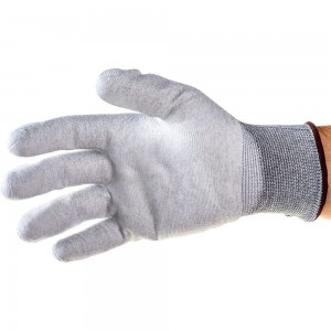Нейлоновые перчатки с карбоновой нитью и полиуретановым покрытием ULTIMA CARBON ULT630/L