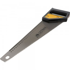 Ножовка по дереву Ultima 400мм, каленный зуб, пластиковая рукоятка 160001