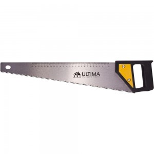 Ножовка по дереву Ultima 450мм, каленный зуб, пластиковая рукоятка 160002