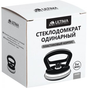 Стеклодомкрат ULTIMA 1-ный, пластиковый 141005