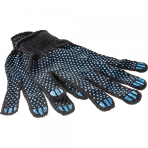Трикотажные перчатки ULTIMA ХБ 10кл с ПВХ-Точка GL010422УП