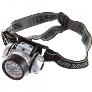 Налобный фонарь Ultraflash LED 5352 (металлик, 14LED, 4 реж, 3XR03, пласт, коробка) 10261